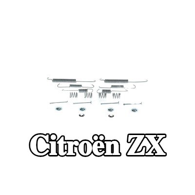 BOSCH مجموعة تركيب حذاء الفرامل مع نوابض — Citroën Zx