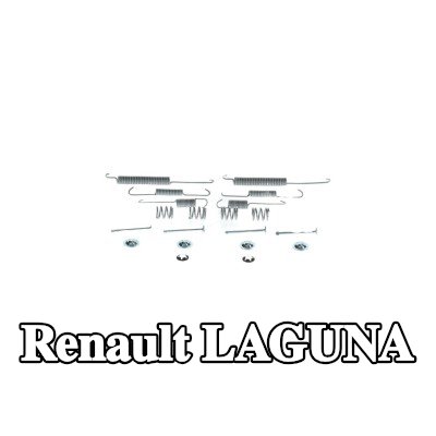 BOSCH مجموعة تركيب حذاء الفرامل مع نوابض — 2000 Renault Laguna