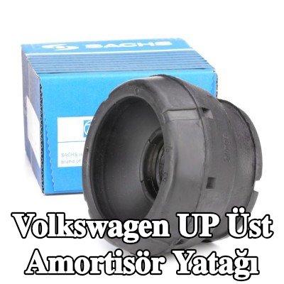 SACHS Üst amortisör yatağı Ön Aks Sol, Ön Aks Sağ, bilyalı rulman içermez — Volkswagen Up