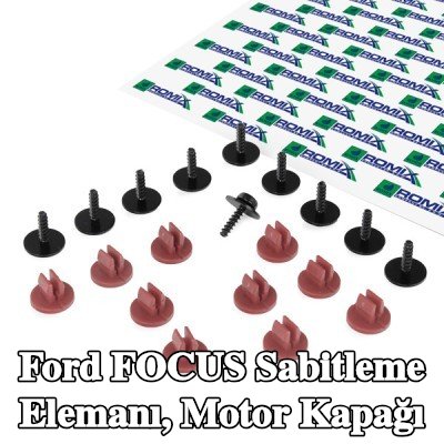 ROMIX Sabitleme Elemanı, motor kapağı — 2012 Ford Focus