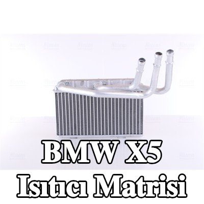 NISSENS Borulu ısıtıcı matrisi — 2012 BMW X5