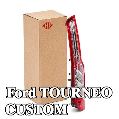 DIEDERICHS المصباح الخلفي الأيسر, بدون حامل لمبة — Ford Tourneo Custom