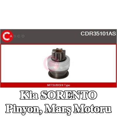 CASCO Pinyon, marş motoru — 2002 Kia Sorento