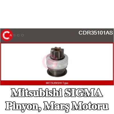 CASCO Pinyon, marş motoru — Mitsubishi Sigma