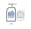 MAHLE Conta/sızdırmazlık elemanı içeren otomatik şanzıman filtre kiti — 2002 BMW X5 (6)