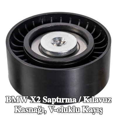 FEBI BILSTEIN Saptırma / kılavuz kasnağı, V-ribbed belt Outer Diameter: 65mm — BMW X2