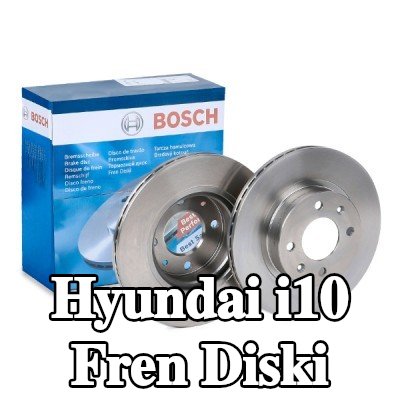 BOSCH Fren diski Dış Çap: 252mm, Havalandırmalı, Yağlanmış — Hyundai i10