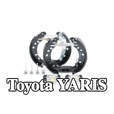 BOSCH مجموعة فرامل أسطوانية مع الملحقات, مع أسطوانة فرامل العجلة — Toyota Yaris