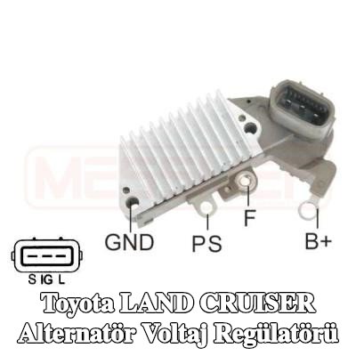 ERA Alternatör voltaj regülatörü — 1997 Toyota Land Cruiser
