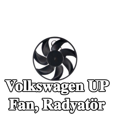 MAHLE Fan, radyatör — Volkswagen Up