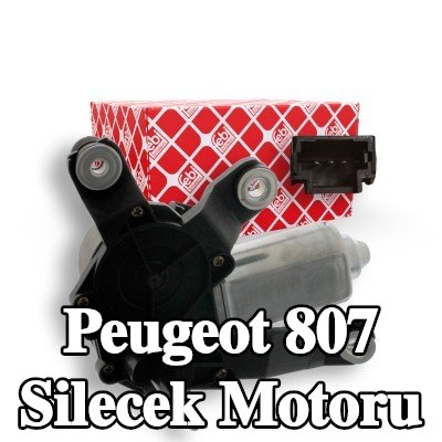 FEBI BILSTEIN Silecek motoru Arka, 12V — Peugeot 807