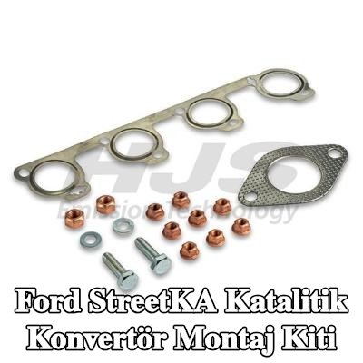HJS Katalitik konvertör montaj kiti — Ford StreetKA