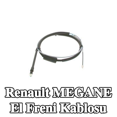 BOSCH El freni kablosu 2080mm — 2003 Renault Megane
