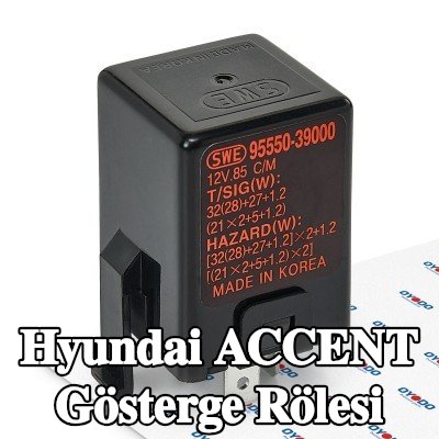 Oyodo Gösterge rölesi — Hyundai Accent
