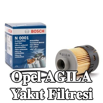 BOSCH Yakıt filtresi — 2003 Opel Agila