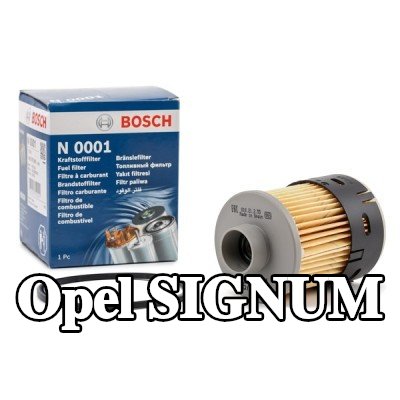BOSCH مرشح الوقود — Opel Signum