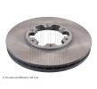 BLUE PRINT Ön aks fren diski, Outer Diameter: 283, 0mm, içten havalandırmalı, Kaplamalı — 2000 Nissan Elgrand (1)