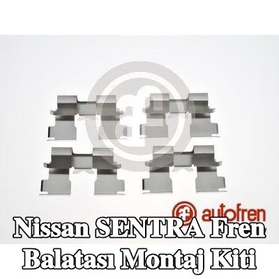 AUTOFREN SEINSA Fren balatası montaj kiti Arka Aks — 2002 Nissan Sentra