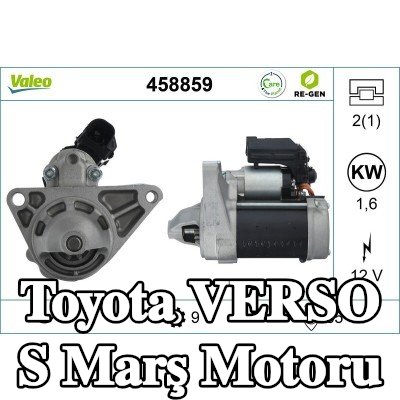 VALEO Marş motoru 1, 6kW — Toyota Verso S