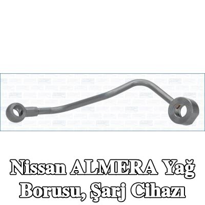 AJUSA Yağ Borusu, şarj cihazı — 2000 Nissan Almera