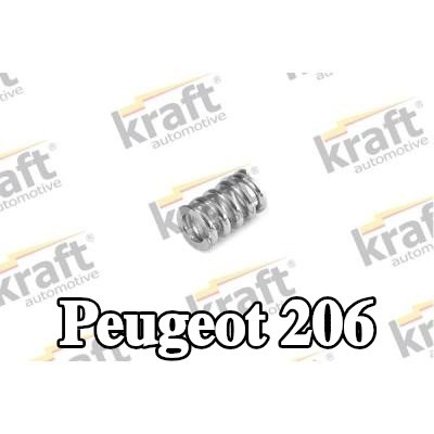 KRAFT زنبرك، كاتم الصوت — Peugeot 206