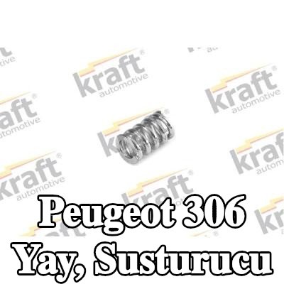 KRAFT Yay, susturucu — 2000 Peugeot 306