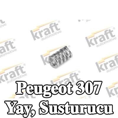 KRAFT Yay, susturucu — Peugeot 307