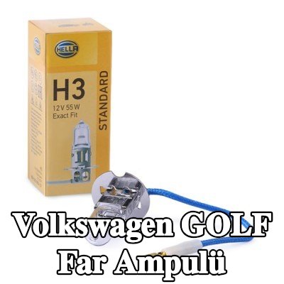 HELLA Far ampulü — 2008 Volkswagen Golf