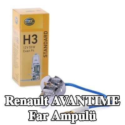 HELLA Far ampulü — Renault Avantime