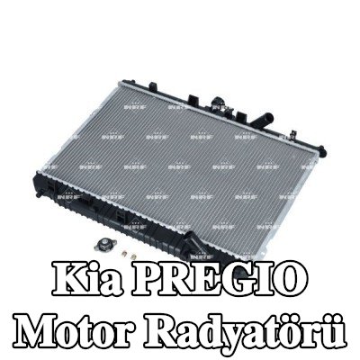 NRF Motor radyatörü Alüminyum — Kia Pregio