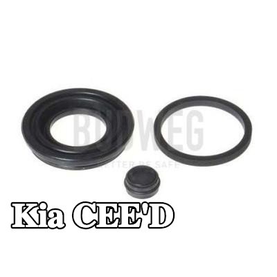 BUDWEG CALIPER حشية مانعة للتسرب، مكبس مقياس الفرامل — 2016 Kia Cee'd