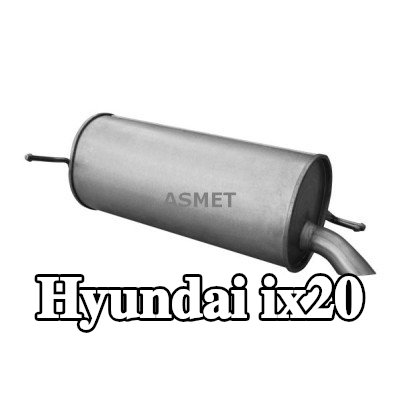 ASMET كاتم الصوت الخلفي — Hyundai ix20
