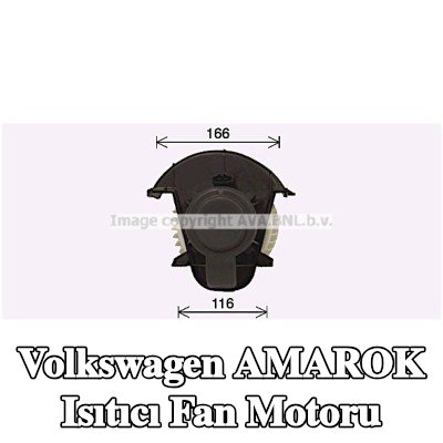 PRASCO Isıtıcı fan motoru — Volkswagen Amarok