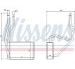 NISSENS Borulu ısıtıcı matrisi — Ford Fusion (8)
