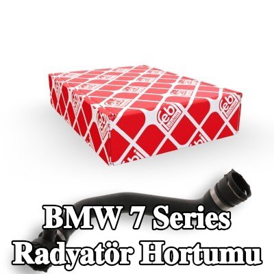 FEBI BILSTEIN Radyatör hortumu Sağ Üst, hızlı bağlantı elemanlı — 2003 BMW 7 Series