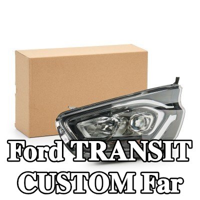 FORD Far Sol, H7/H1, LED, elektrik motorlu — Ford Transit Custom