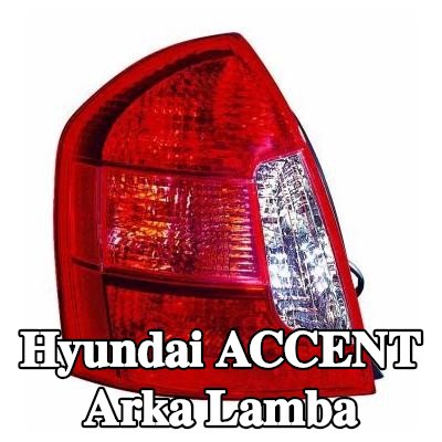 ABAKUS Arka lamba Sağ, ampul içermez, ampul yuvası olmadan — 2008 Hyundai Accent