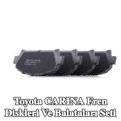 RIDEX Fren diskleri ve balataları seti Ön Aks, içten havalandırmalı — Toyota Carina