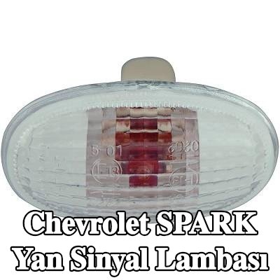 DIEDERICHS Yan sinyal lambası yanal montaj, beyaz — Chevrolet Spark