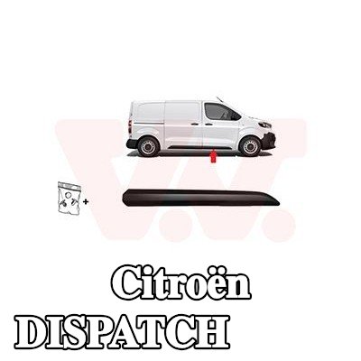 VAN WEZEL حواف الباب مع الملحقات — 2017 Citroën Dispatch