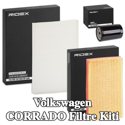RIDEX Filtre kiti — Volkswagen Corrado