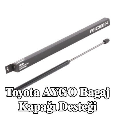 RIDEX Bagaj kapağı desteği 555mm — 2012 Toyota Aygo