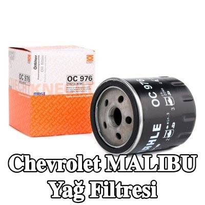 MAHLE Tek çek valflı yağ filtresi — 2002 Chevrolet Malibu