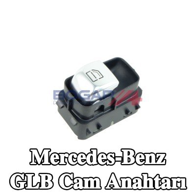BOGAP Sol arka cam anahtarı, Yolcu Tarafı, Sağ Arka — Mercedes-Benz Glb