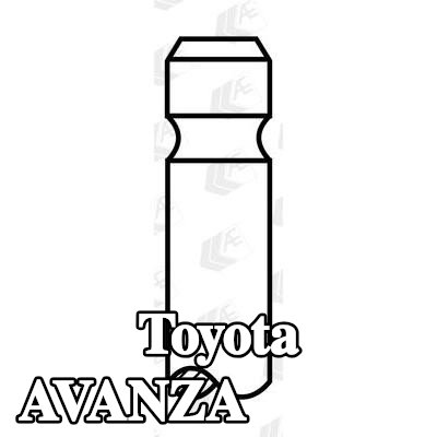 AE صمام العادم — Toyota Avanza