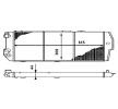 MAHLE Motor radyatörü — Audi 200 (1)