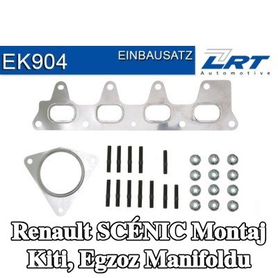 LRT Montaj Kiti, egzoz manifoldu — 2002 Renault Scénic