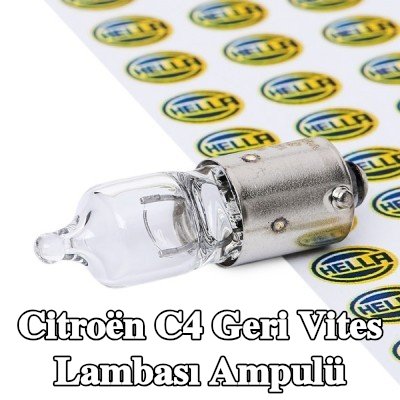 HELLA Geri vites lambası ampulü — Citroën C4