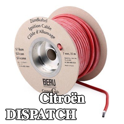 BERU سلك الإشعال COPPER CABLE — Citroën Dispatch