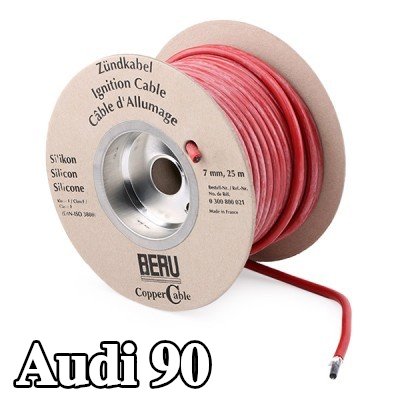 BERU سلك الإشعال COPPER CABLE — Audi 90